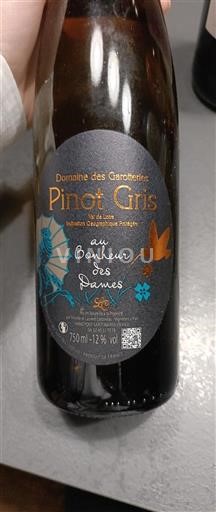 Loirevallei Domaine Des Garotières Au Bonheur des Dames Niet-geïntegreerd