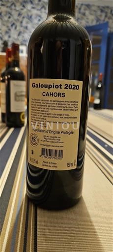 Sydvestfrankrig Cahors Galoupiot 2020