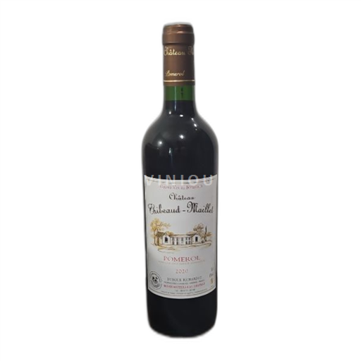 Bordeaux Pomerol Château Thiebaudmaillet 2020