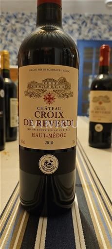 Bordeaux Haut-Médoc Croix De Reverdi 2018