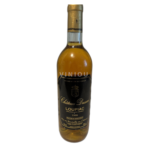 Bordeaux Loupiac Château Dussau Sélection de Grains Nobles 1996