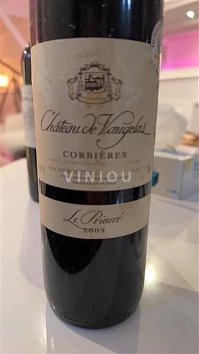 Languedoc Corbières Château Vaugelas Le Prieuré 2009