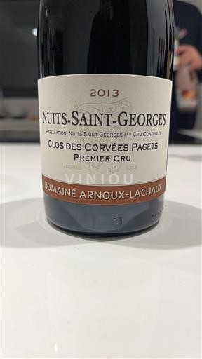 Bourgogne Nuits-saint-georges Premier Cru Domaine Arnouxlachaux 2013