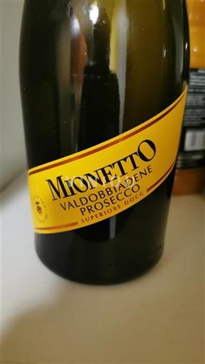 Vin Effervescent Rouge brut Mionetto Non millésimé Italie Vénétie