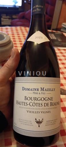 Burgundy Hautes-Côtes de Beaune Domaine Mazilly Vieilles Vignes 2023