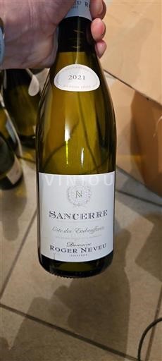 Loiren laakso Sancerre Domaine Roger Neveu Côte des Embouffants 2021