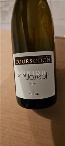 Rhônen laakso Saint-Joseph Domaine Pierre Et Jérôme Coursodon Silice 2023
