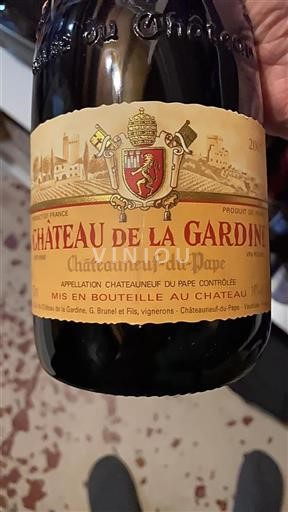 Rhônevallei Châteauneuf-du-Pape Château La Gardine 2007