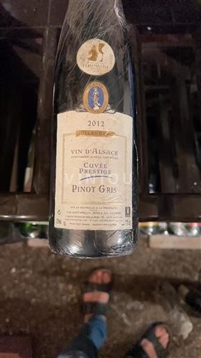 Alsace Pinot grigio Clos Sainteapolline Prestige 2012