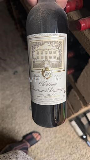 Bordeaux Haut-Médoc Château Bertrand Braneyre 2004