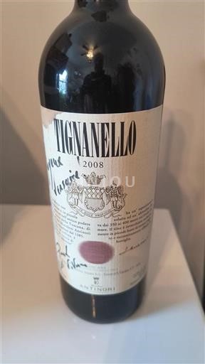 Toscana Antinori Tignanello 2008