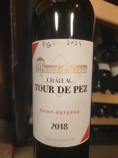 Bordeaux Saint-Estèphe Cru Bourgeois Château Tour De Pez 2018