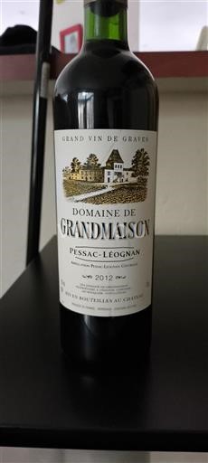Burdeos Pessac-Léognan Château Grandmaison 2012