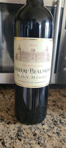 Bordeaux Haut-Médoc Grand Cru Château Beaumont 2015
