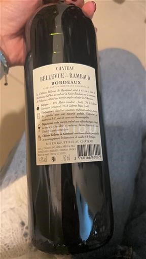 Bordeaux Bellevue De Rambaud Senza annata
