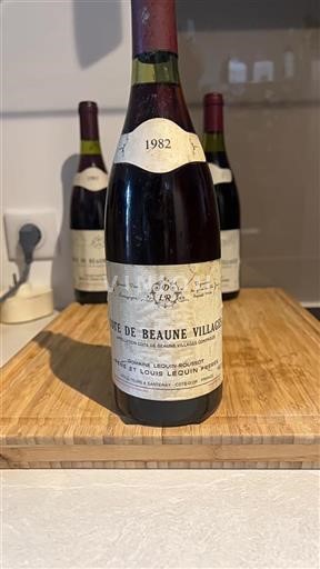 Borgogna Côte de Beaune Villages Grand Cru Domaine Lequinroussot 1982