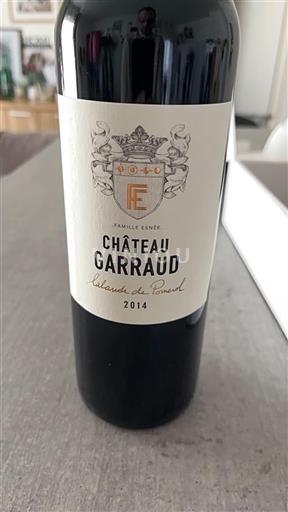 Bordeaux Lalande-de-pomerol Château Garraud 2014