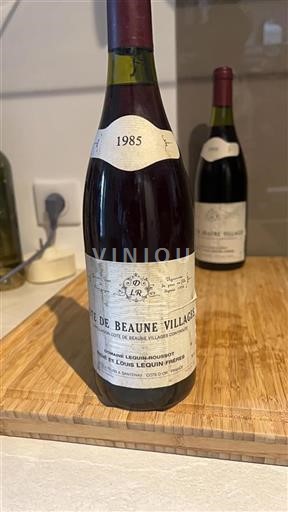 Borgogna Côte de Beaune Villages Domaine Lequinroussot 1985
