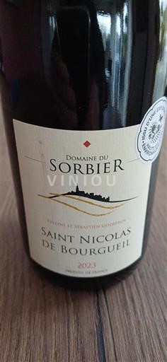 Valle del Loira Saint-Nicolas-De-Bourgueil Domaine Sorbier 2023
