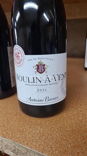 Beaujolais Moulin-à-vent Antoine Barrier 2023