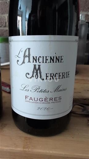Languedoc Faugères L'ancienne Mercerie Les Petites Mains 2020