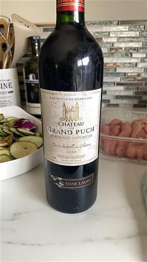 Bordeaux Bordeaux supérieur Château Grand Puch Anne Laure 2010