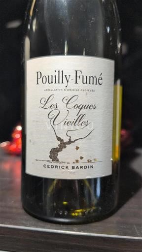 Údolí Loiry Pouilly-fumé Cedrick Bardin Les Coques Vieilles 2023