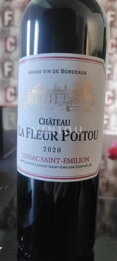 Bordeaux Lussac-saint-émilion Château La Fleur Poitou 2020