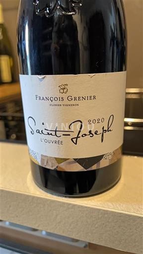 Rhônedalen Saint-Joseph François Grenier L'ouvrée 2020