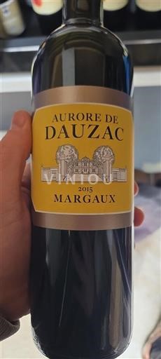Bordeaux Margaux Grand Cru Château Dauzac Aurore de Dauzac 2015