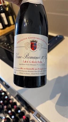 Bourgogne Ikke specificeret Premier Cru François Confurongindre Les Chaumes 2015