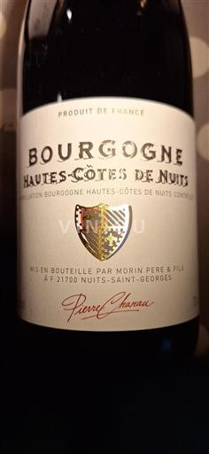 Bourgogne Hautes Côtes de nuits Grand Cru Pierre Chanau 2022