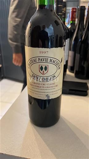 Bordeaux Saint-Émilion Grand Cru Grand Cru Château Pavie Macquin 1997