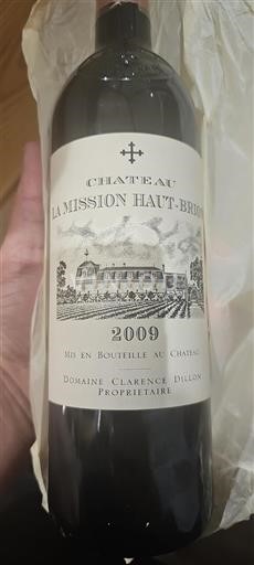 Bordeaux Pessac-Léognan Grand Cru Château La Mission Hautbrion 2009