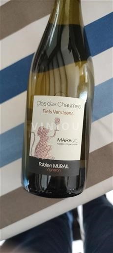 Valle della Loira Mareuil Fabien Murail Clos des Chaumes 2022
