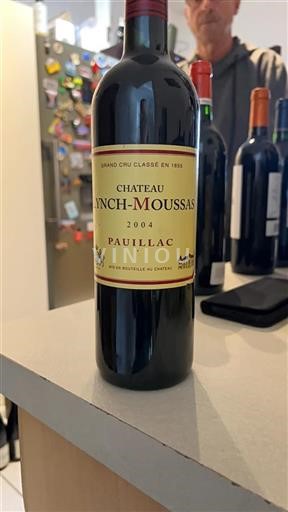 Bordeaux Pauillac Grand Cru Château Lynch Moussas 2004