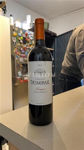 Bordeaux Margaux Grand Cru Château Desmirail 2012