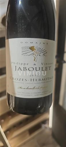 Vale do Ródano Crozes-Hermitage Philippe & Vincent Jaboulet 2012