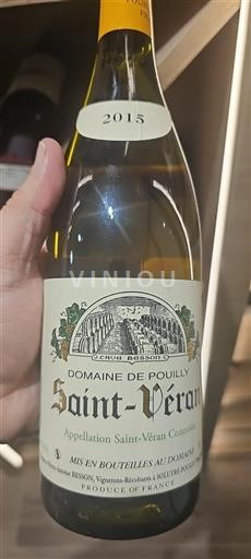 Bourgogne Saint-Véran Pouilly 2015