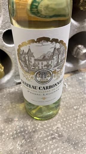 Bordeaux Pessac-Léognan Grand Cru Château Carbonnieux 2018