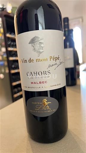 Lounais-Ranska Cahors Grand Cru Château Laur Le Vin de mon P%c3%a9p%c3%a9 2019
