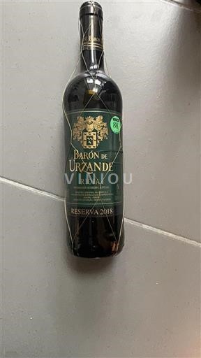 La Rioja Rioja Baron De Urzande Reserva 2018