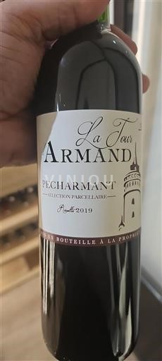 Jihozápad Pécharmant La Tour Armand Sélection Parcellaire 2019
