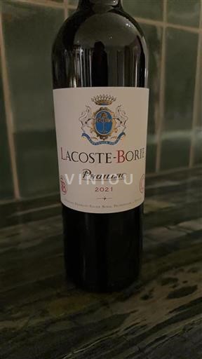 Bordeaux Pauillac Lacosteborie 2021