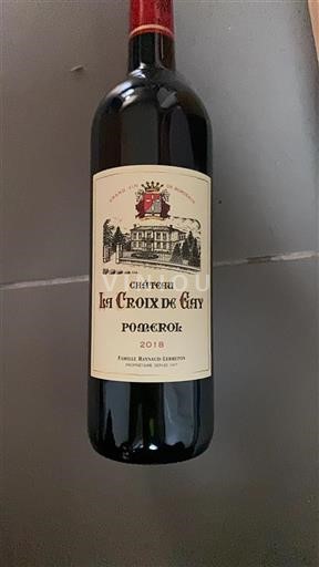 Bordeaux Pomerol Château La Croix De Gay 2018