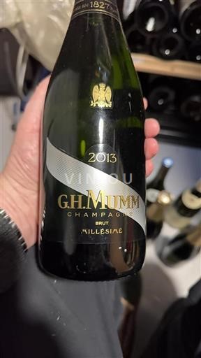 Champanhe Gh Mumm Millésime 2013