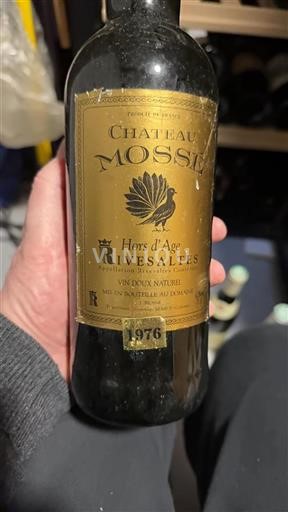 Roussillon Rivesaltes Château Mossé Hors d'Age 1976