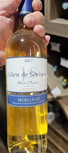 Sydväst Côtes-de-bergerac Julien De Savignac Pauline 2017