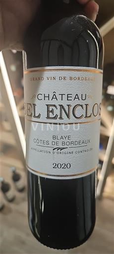 Bordeaux Côtes-de-blaye Château Enclos 2020