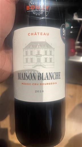 Bordeaux Médoc Grand Cru Maison Blanche 2018